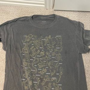 pacsun t-shirt zodiac signs